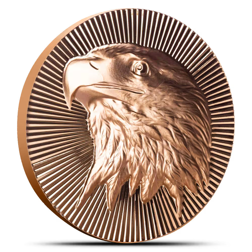 1 oz Scottsdale Stacker Eagle Copper Round (New)