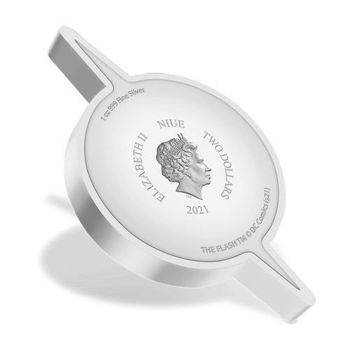 2021 THE FLASH Emblem 1oz Silver Coin