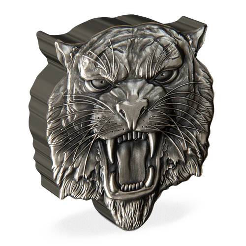 Fierce Nature - Tiger 2oz Silver Coin