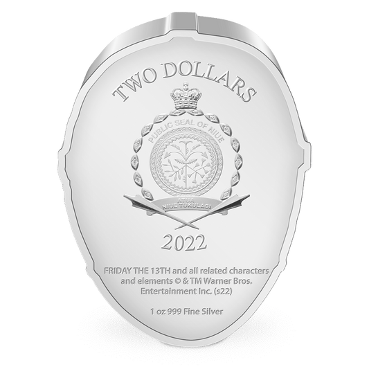 FRIDAY THE 13TH 1OZ SILVER COIN