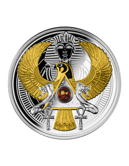 FALCON OF TUTANKHAMUN Silver Coin 1$ Niue 2021