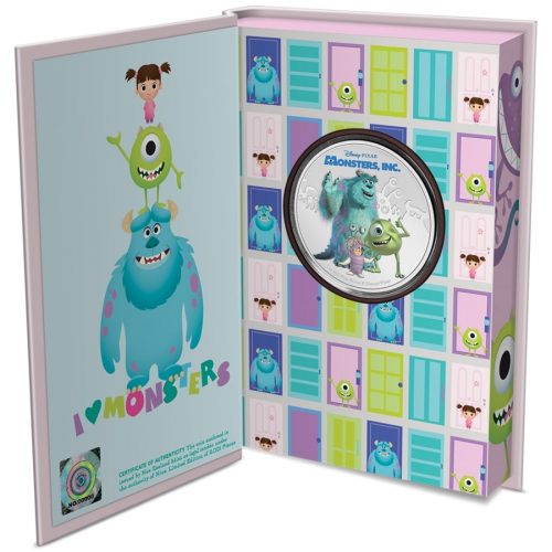 MONSTERS INC 20TH ANNIVERSARY – 2021 1 oz Pure Silver Proof Coin