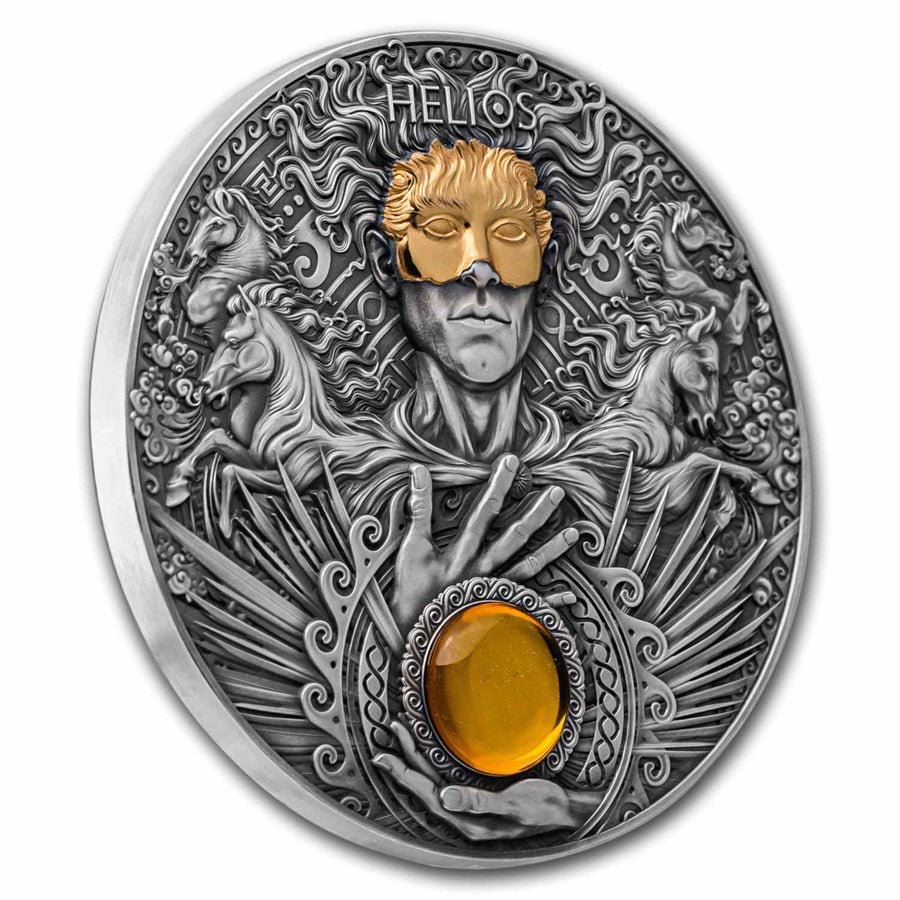 HELIOS 3 oz silver coin 2022