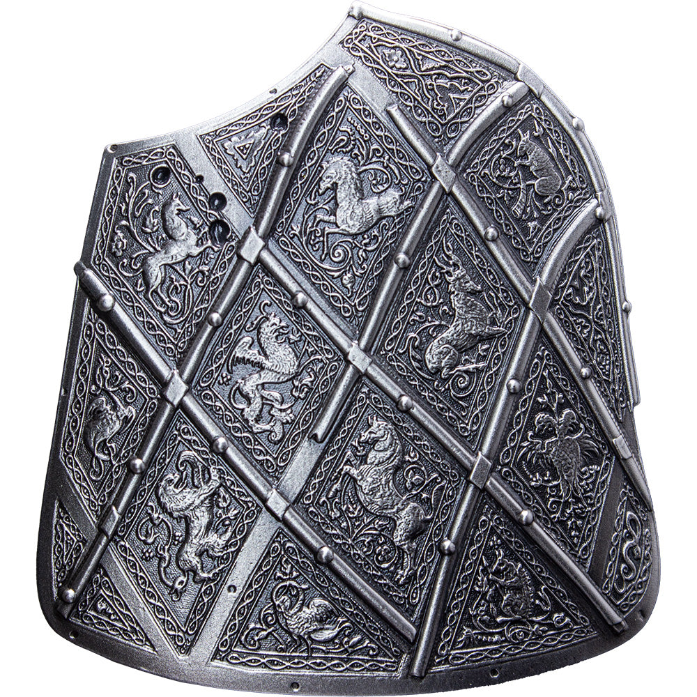 2 oz Shield Trellised Targe Silver Stacker