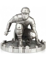NIZARIS ASSASSINS STATUE FIGURINE 5 Oz Silver Coin 10$ Niue 2022