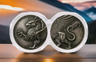 2x 1 oz Griffin Copper Medal .999 2x1 Total 2oz in Infinity Capsule Limited 1,000