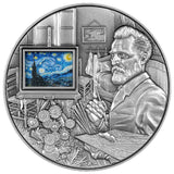 VINCENT VAN GOGH MASTERPIECES 5 Oz Silver Coin
