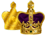 ST EDWARD CROWN 1 Kg Kilo Silver Coin 25$ Samoa 2023