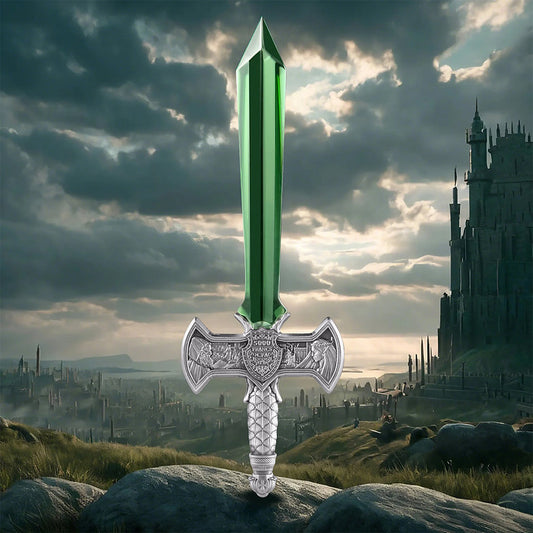 EXCALIBUR 1 Oz Silver Coin 5000 Francs Chad 2025