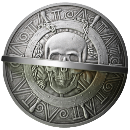 2023 Niue 2oz Silver Coin Series 2 Pirate ship 3D silver coin