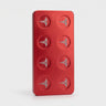 Red Copper Building Block Bar 10 oz 2026 – back with caduceus symbols