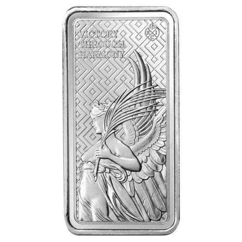 10 oz 2022 Saint Helena Queen’s Virtues Victory Silver Ba