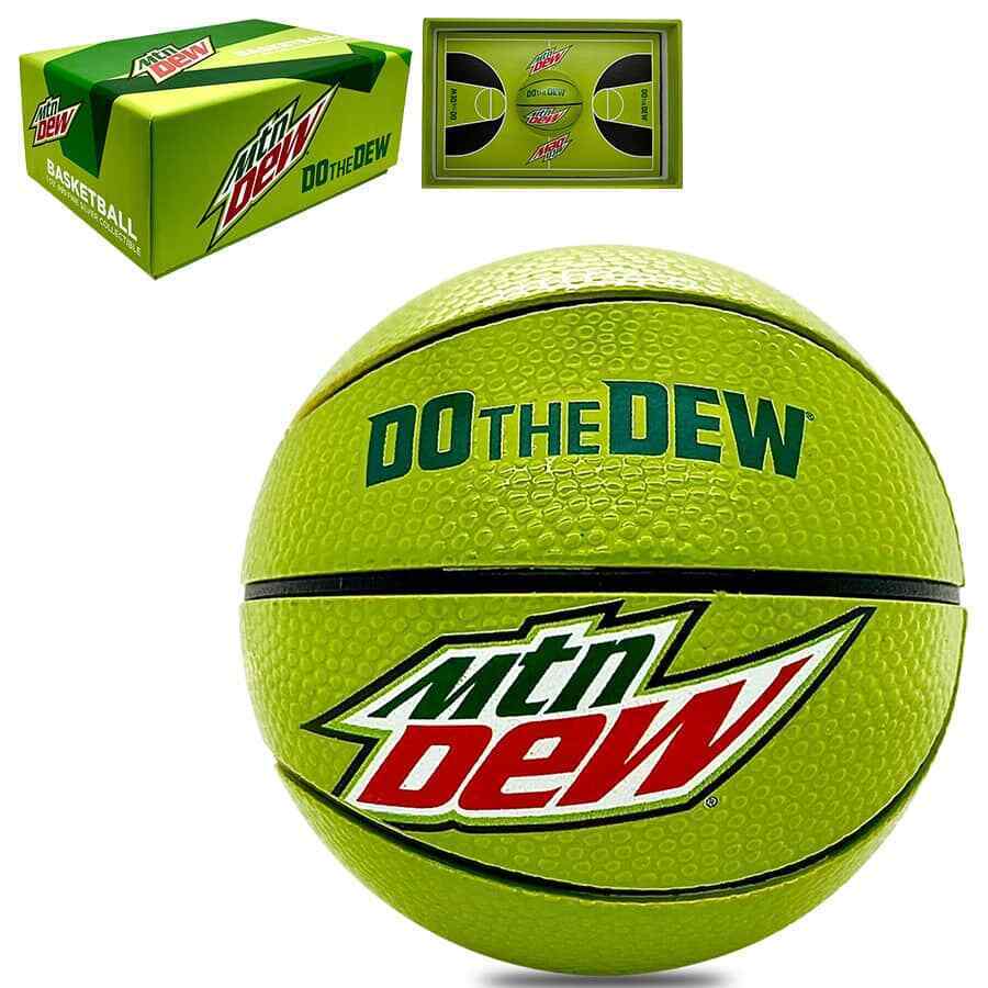 2023 Chad 1 oz Silver Mountain Dew Basketball Spherical Coin .999 Fine (w/Box)