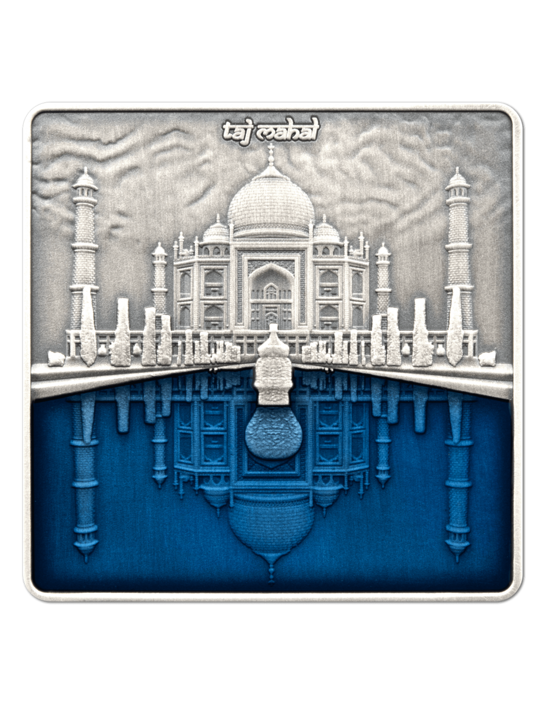 TAJ MAHAL 3 Oz Silver Coin 10$ Solomon Islands 2023
