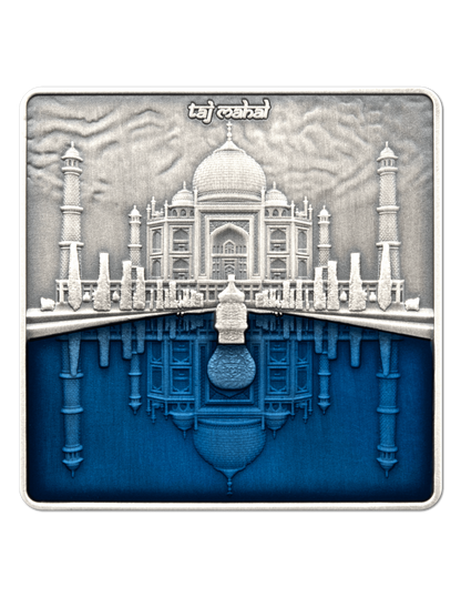 TAJ MAHAL 3 Oz Silver Coin 10$ Solomon Islands 2023
