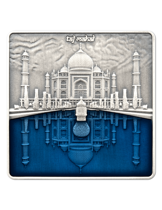 TAJ MAHAL 3 Oz Silver Coin 10$ Solomon Islands 2023