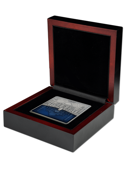 TAJ MAHAL 3 Oz Silver Coin 10$ Solomon Islands 2023
