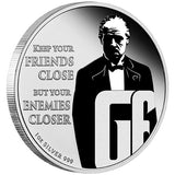 The Godfather 50th Anniversary 2022 1oz Silver Coloured Coin