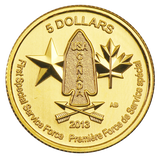 1/4 oz First Special Force Gold Coin (2013)