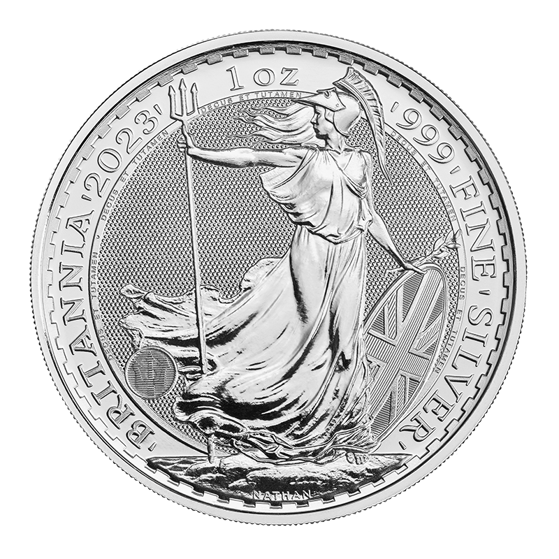 1 oz. Silver Britannia King Charles Effigy Coin (2023)