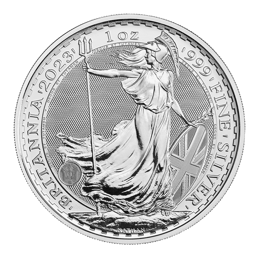 1 oz. Silver Britannia King Charles Effigy Coin (2023)