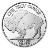 1 oz Silver Round - Buffalo