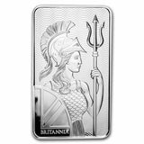 100 oz Silver Bar - The Royal Mint Britannia
