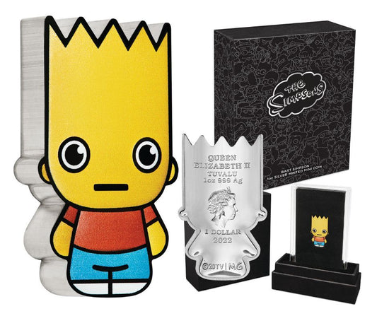 Bart Simpson 1 oz silver coin