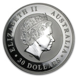 2011 Australia 1 kilo Silver Kookaburra BU