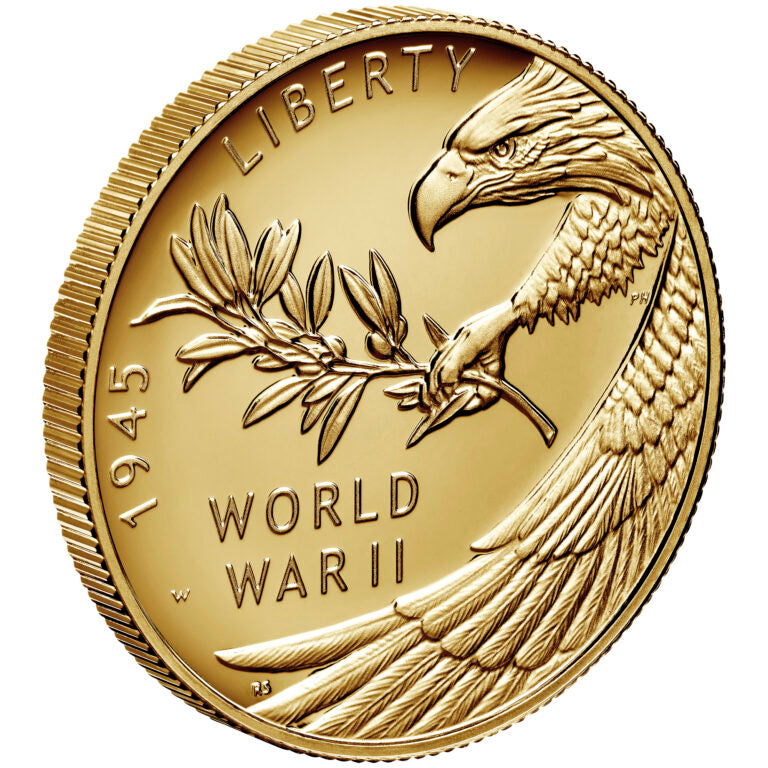 1/2 oz End of WWII 75th Anniv $25 Proof Gold Coin