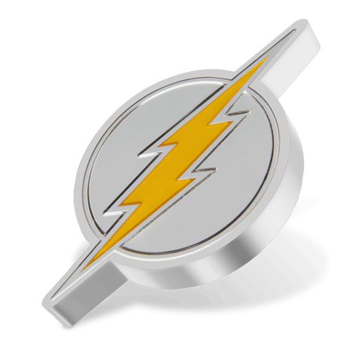 2021 THE FLASH Emblem 1oz Silver Coin