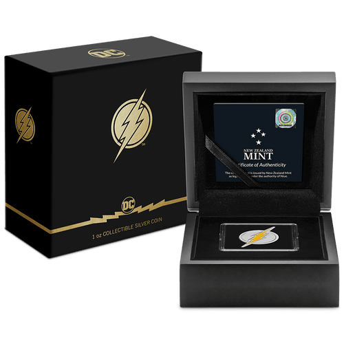 2021 THE FLASH Emblem 1oz Silver Coin