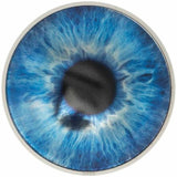 OCEAN BLUE Coloreyezed Eye 1 Oz Silver Coin $5 Palau 2022