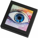 OCEAN BLUE Coloreyezed Eye 1 Oz Silver Coin $5 Palau 2022