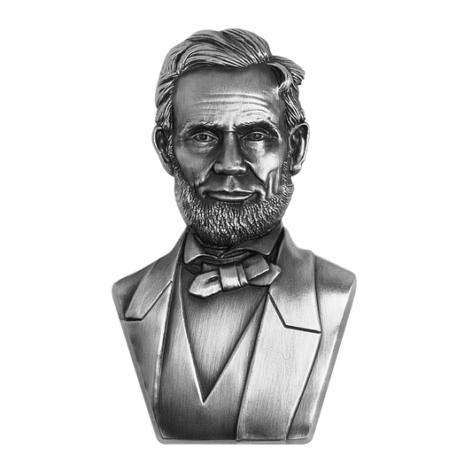 ABRAHAM LINCOLN 2 OZ SILVER COIN