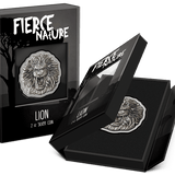 Fierce Nature - Lion 2oz Silver Coin