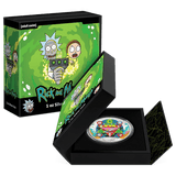 Rick and Morty 1oz Silver Coin