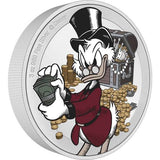 2022 Disney Scrooge McDuck 75th Anniversary 3 oz Silver Coin Low Mintage 999