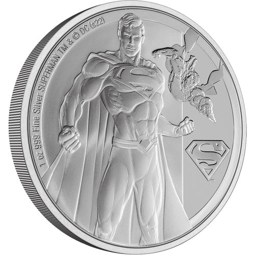 SUPERMAN™ Classic 1oz Silver Coin