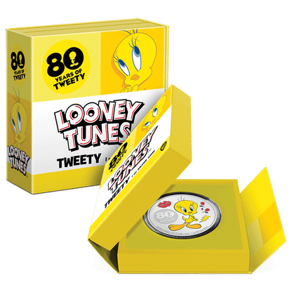 Tweety 80th Anniversary 1oz Silver Coin