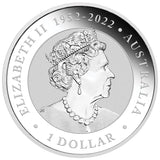 Australia 2023 $1 1-oz Silver Kookaburra Berlin WMF Show Colorized BU