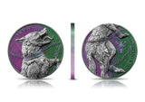 FENRIR GERMANIA BEASTS 2022 10 MARK 2 OZ PURE SILVER BRILLIANT UNCIRCULATED ROUND IN CAPSULE