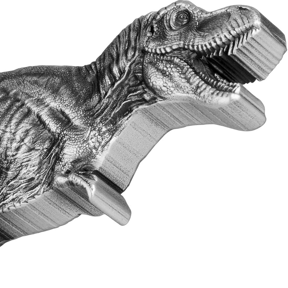 TYRANNOSAURUS DISSECTED T REX Jurassic 3 Oz Silver Coin 15000 Francs Chad 2022