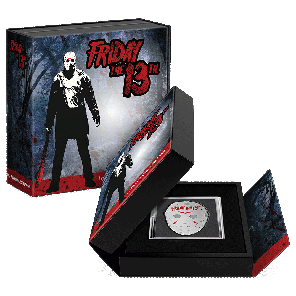 FRIDAY THE 13TH 1OZ SILVER COIN