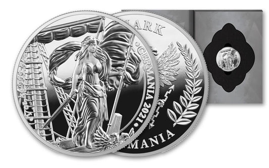 2021 Germania Mint 1-oz Silver Germania Medal Proof