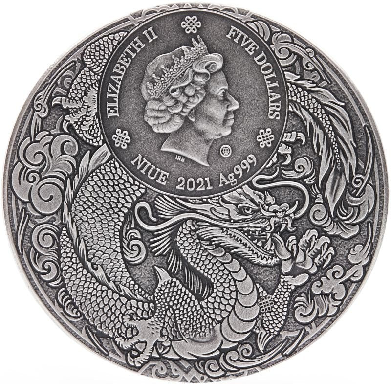 LIU BEI 2 oz silver coin 2021