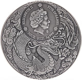 LIU BEI 2 oz silver coin 2021