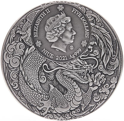 LIU BEI 2 oz silver coin 2021