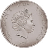AYYUBIDS Warriors of History 1 Oz Silver Coin 2$ Niue 2017
