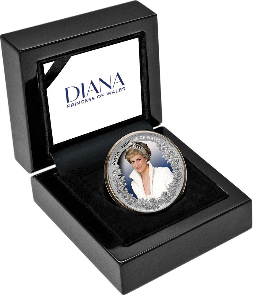 DIANA PRINCESS OF WALES 1 Oz Silver Coin 5$ Tokelau 2022